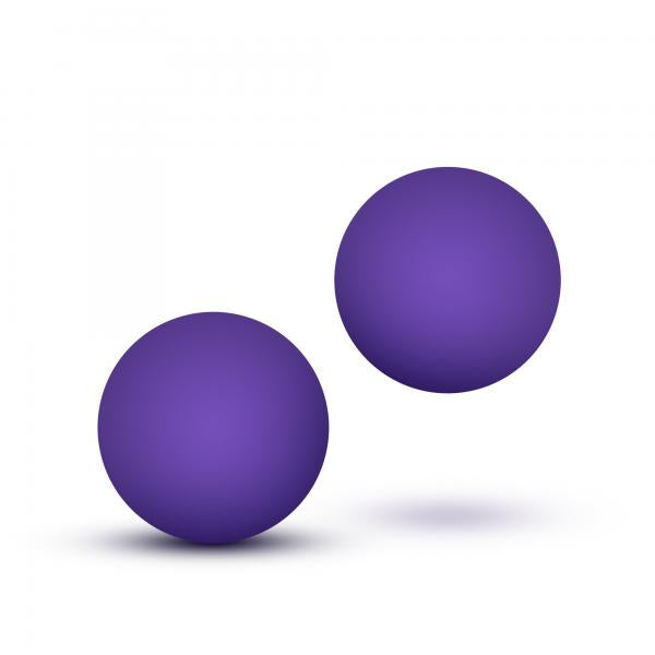 Luxe Double O Beginner Kegel Balls Purple | SexToy.com