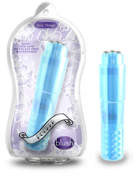 Sexy Things Rocker Blue Pocket Rocket Vibrator | SexToy.com