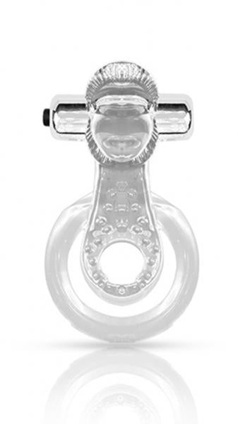 The Tongue Vibrating C Ring - Clear | SexToy.com