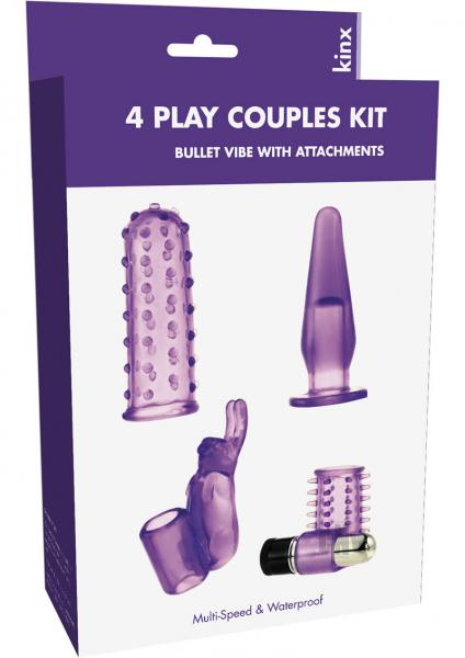 4 Play Couples Kit Bullet Vibe Kinx