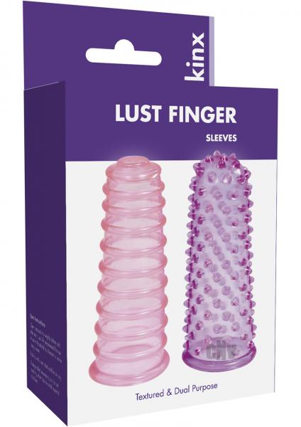Lust Finger Sleeves 2 Pack Kinx