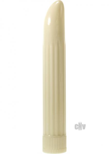 Sensuous Ribbed Vibrator Minx Ivory