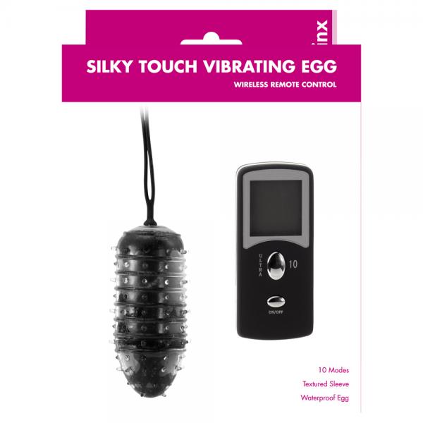 Silky Touch Vibe Wireless Egg Black Minx