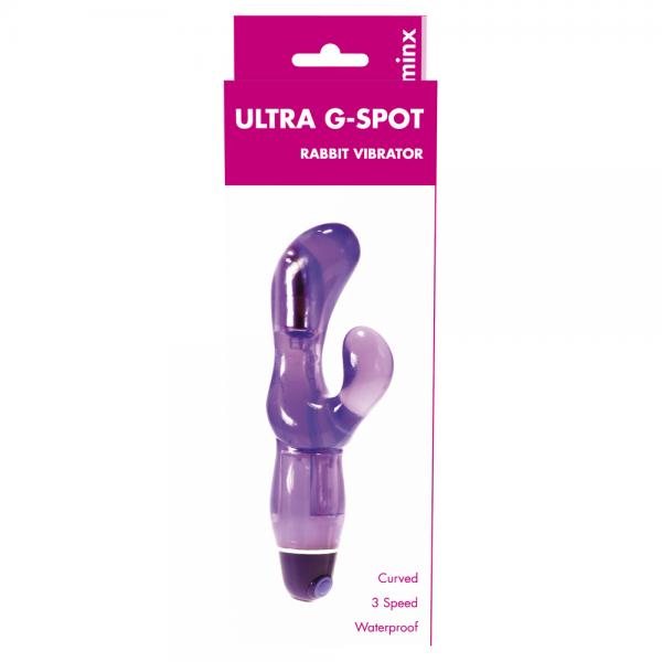 Ultra G G-Spot Vibrator Purple Minx