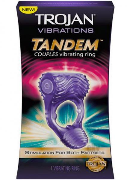 Trojan Vibrations Tandem Couples Vibrating Ring | SexToy.com