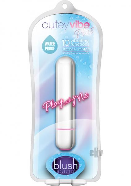 Cutey Vibe Plus Bullet Vibrator Silver