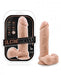 Silicone Willy's 9 inches Dildo, Balls & Suction Cup Beige | SexToy.com