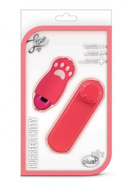 Luxe Purrfect Kitty Pink Bullet Vibrator | SexToy.com