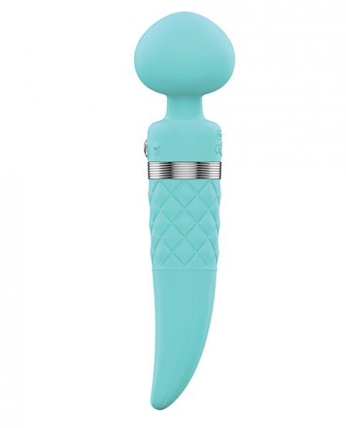 Pillow Talk Sultry Massager Wand Teal | SexToy.com