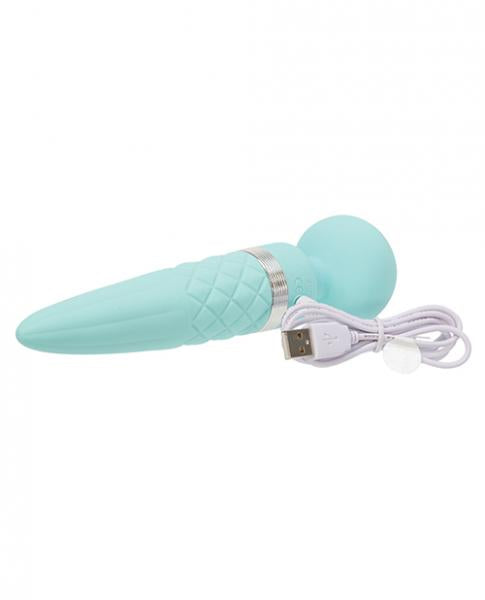 Pillow Talk Sultry Massager Wand Teal | SexToy.com