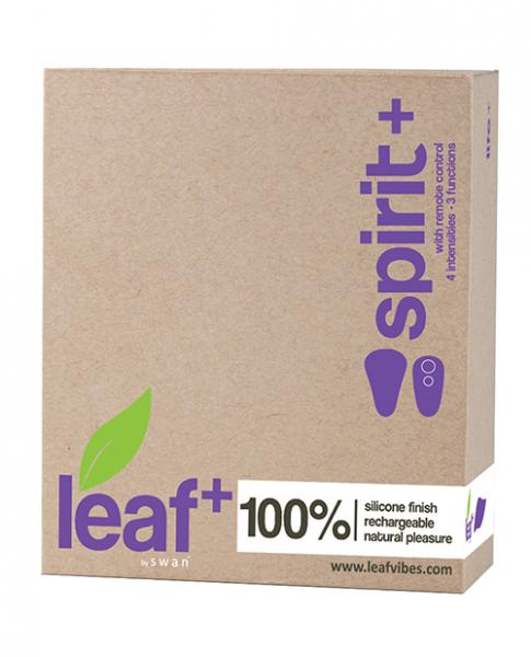 Leaf Plus Spirit Panty Vibe With Remote Control Purple | SexToy.com