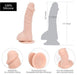 Addiction Brad 7.5 inches Beige Realistic Dildo | SexToy.com