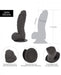 Addiction Ben 7 inches Dildo Black | SexToy.com