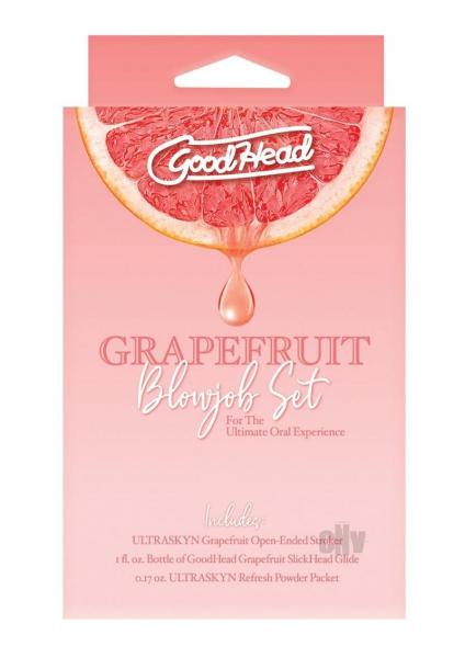 Goodhead Grapefruit Blowjob Set