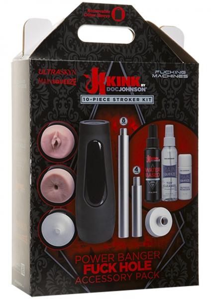 Kink Power Banger 10 Piece Starter Accessory Pack | SexToy.com