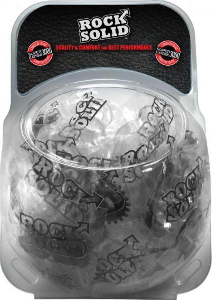 Rock Solid C Ring 2pk Bowl 50pc Blk
