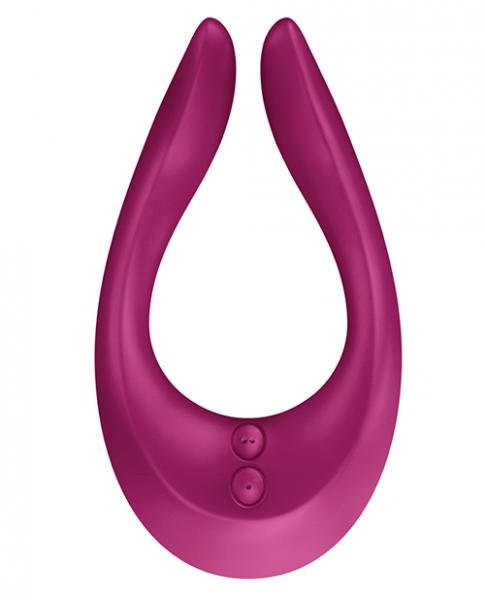 Satisfyer Partner Multifun 2 Plum Vibrator | SexToy.com