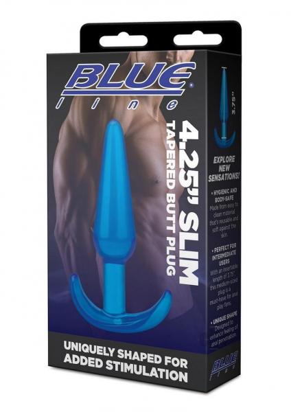 Blue Line Slim Tapered Plug 4.25 Blu