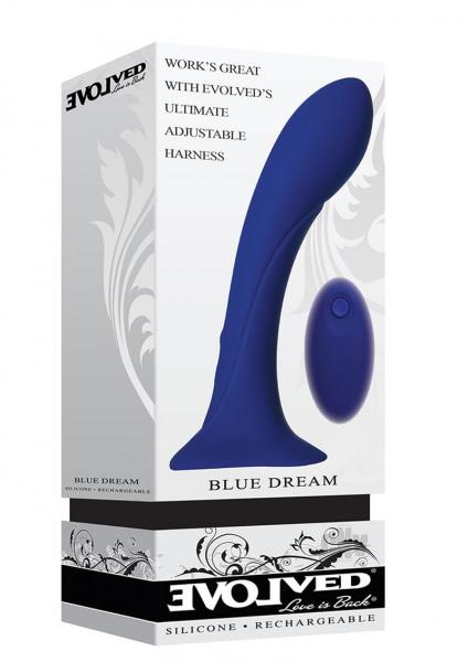 Blue Dream Silicone Rechargeable Vibrator | SexToy.com