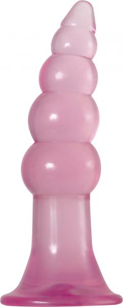 Fun Jelly Butt Plugs Pink Set of 2 | SexToy.com