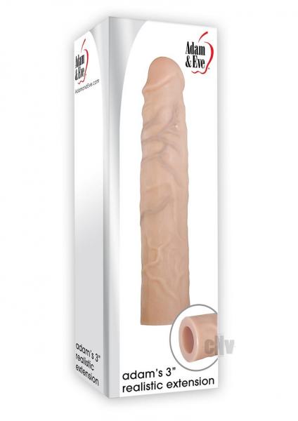 Aande Adams Realistic Extension 3 Flesh | SexToy.com