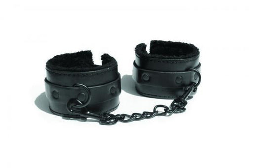 Sex and Mischief Shadow Fur Handcuffs | SexToy.com