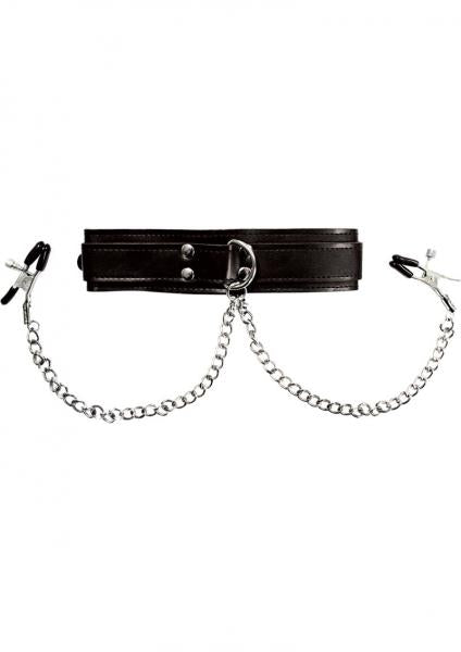 Sportsheets Collar With Nipple Clamps | SexToy.com