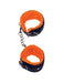 Love Cuffs Ankle Black Orange Lining | SexToy.com