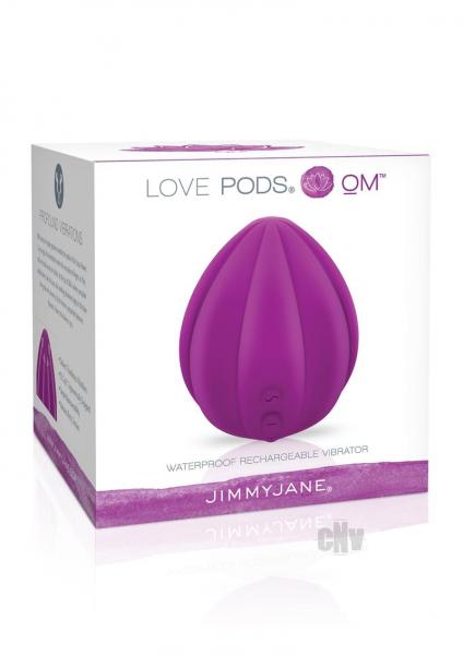 Jimmyjane Love Pods Om Purple Vibrator | SexToy.com