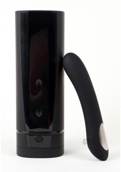 Kiiroo Onyx+ And Pearl2 Interactive Masturbator/vibrator Kit - Black | SexToy.com