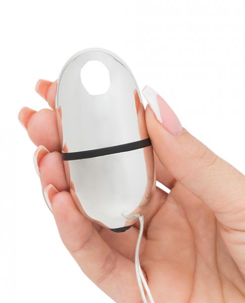 Fifty Shades Of Grey Relentless Vibrations Remote Control Pleasure Egg Silver | SexToy.com