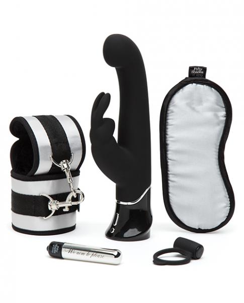 Fifty Shades Of Grey Pleasure Overload Greedy Play Box 5 Piece | SexToy.com