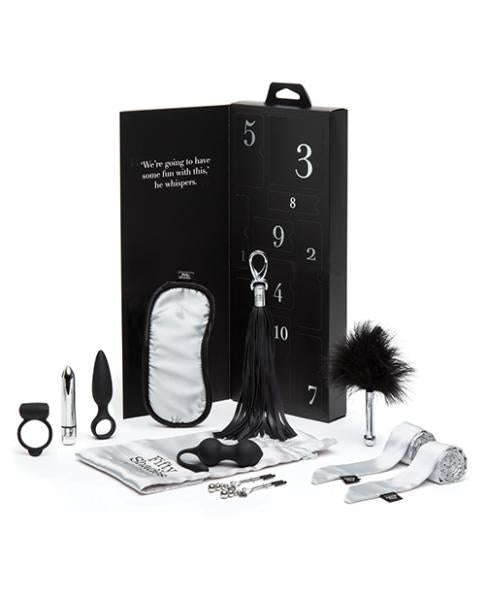 Fifty Shades Pleasure Overload 10 Days Of Play Couple's Gift Set | SexToy.com