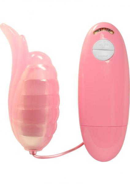 Passion Clit Tickler Vibrating Bullet With Fluttering Tip 5 Speed Waterproof Pink | SexToy.com