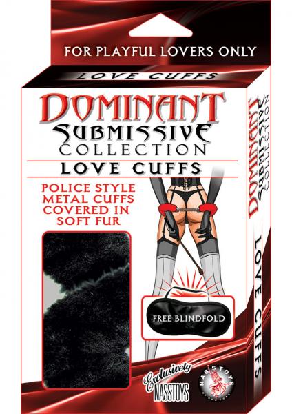 Dominant Submissive Love Cuffs Black | SexToy.com