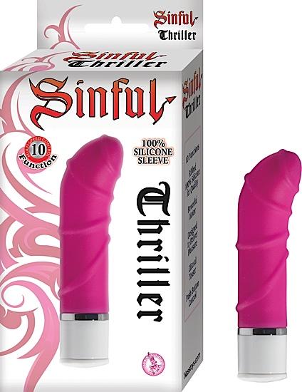 Sinful Thriller Pink Vibrator | SexToy.com