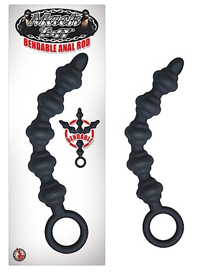 Mack Tuff Bendable Anal Rod Black | SexToy.com