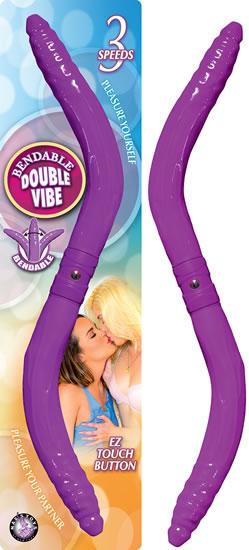 Bendable Double Vibe Purple | SexToy.com