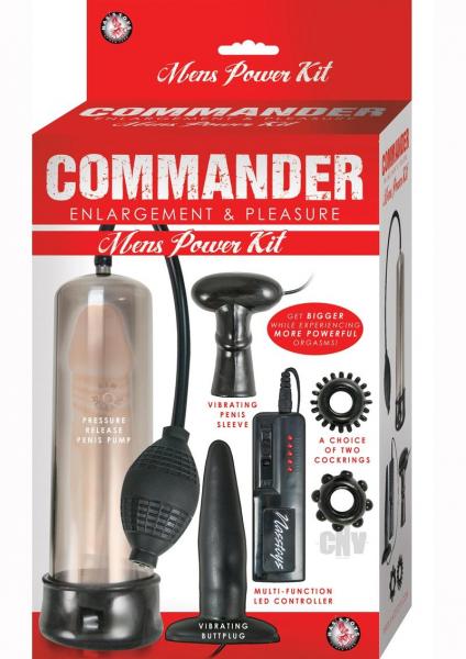 Commander Men's Power Kit Black | SexToy.com