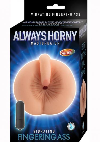 Always Horny Masturbator Finger Ass Beige | SexToy.com