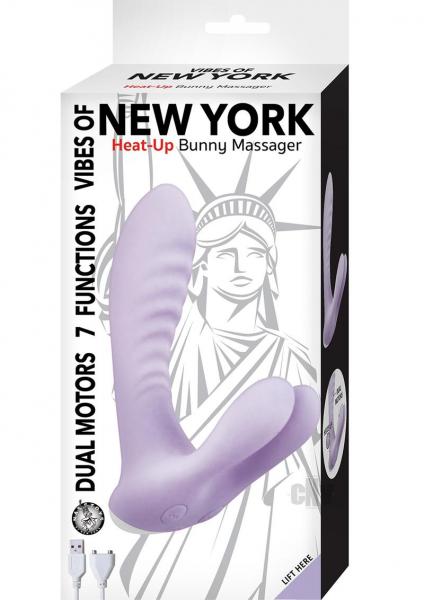 Vibes Of New York Heat Up Bunny Massager | SexToy.com
