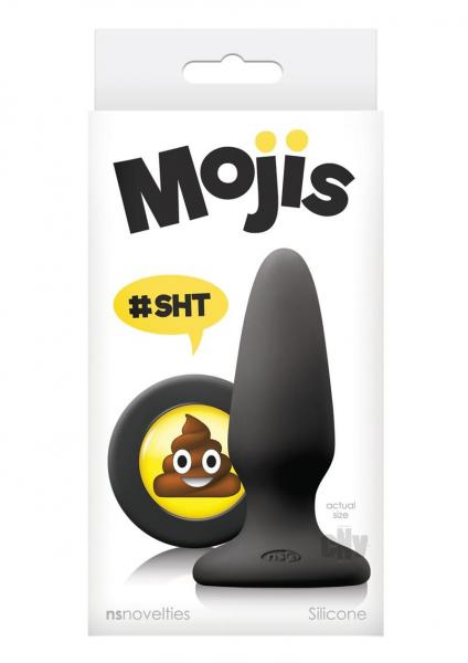 Mojis Sht Butt Plug Med Black | SexToy.com
