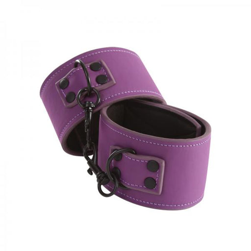 Lust Bondage Ankle Cuffs Purple | SexToy.com