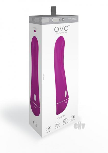 Ovo F12 Vibrator Fuchsia | SexToy.com