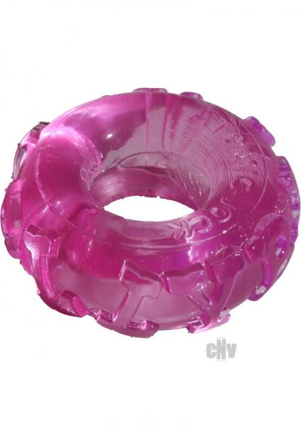 Jelly Bean Cock Ring Pink