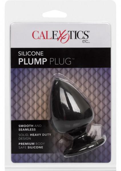 Silicone Plump Plug Black | SexToy.com