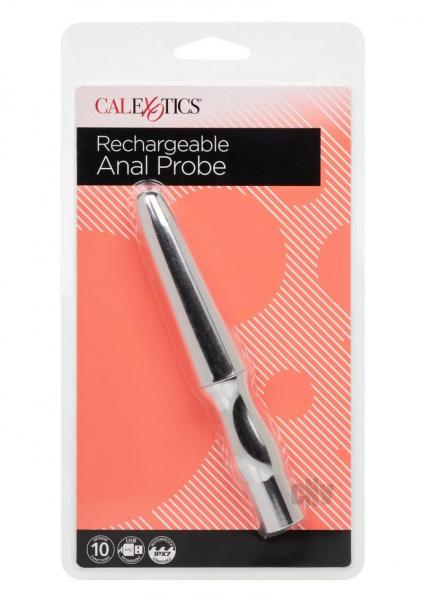 Rechargeable Anal Probe Silver