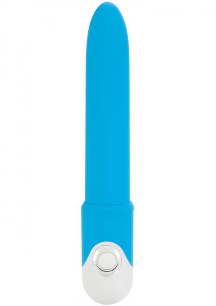 Shanes World Sorority Rush Vibrating Massager Waterproof Blue 4.5 Inches | SexToy.com