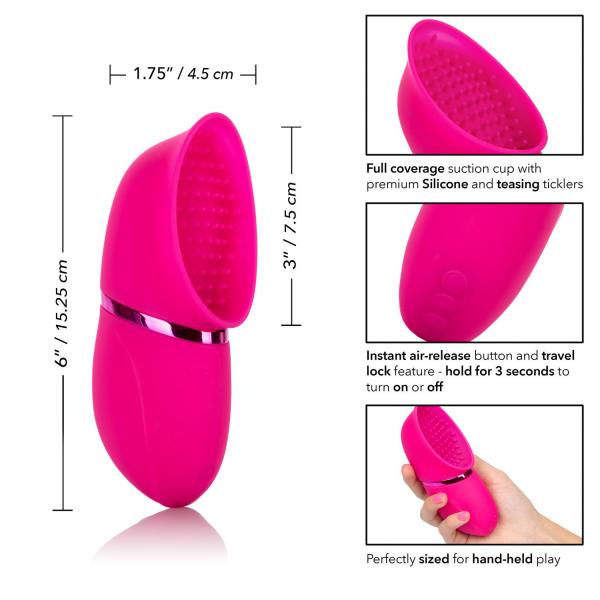 Intimate Pump Rechargeable Full Coverage Pink | SexToy.com