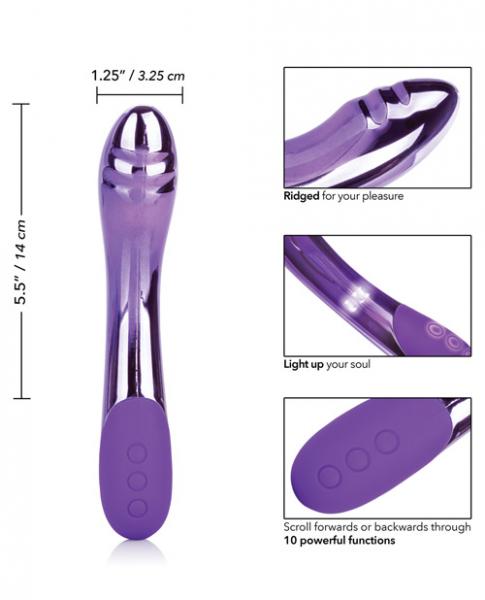 Dazzled Vibrance Purple G-Spot Vibrator | SexToy.com